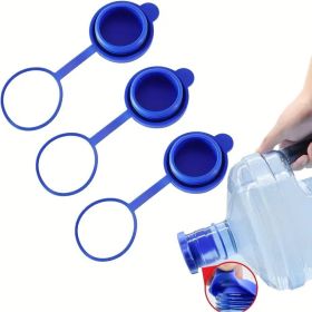 Commercial Grade Water Jug Replacement Caps - 3-Piece Set for Standard 55mm Bottles (Fits 3 & 5 Gallon Containers)