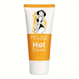MELAO Hot Cream Massage Gel - Natural and 87% Organic Anti Cellulite Slimming Lotion Fat Burning Massage Weight Loss Cream (Color: Hot Cream 60g)