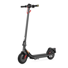 Personal Electric Scooter 36V 7.5AH 350W Foldable Commuting Escooter For Adults, Max Speed 12.5mph & Range 16 Miles, 220Lbs Max Load (Color: Black)